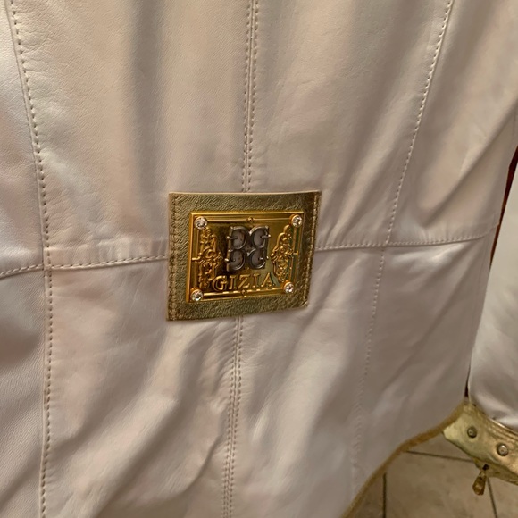 Gizia size 42 Lather coat - Picture 11 of 16